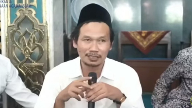 Rais Syuriah PBNU KH Ahmad Bahauddin Nursalim atau Gus Baha