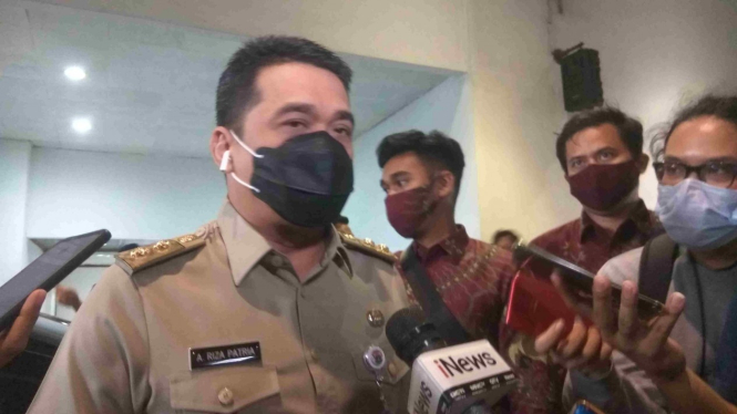 Wakil Gubernur DKI Jakarta, Ahmad Riza Patria.