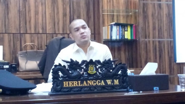 Kasi Intel Kejaksaan Negeri Depok, Herlangga Wisnu Murdianto.