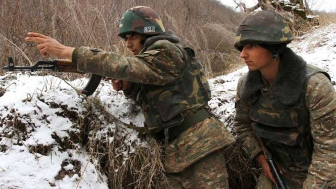 VIVA Militer: Tentara pemberontak Pasukan Pertahanan Artsakh (Nagorno-Karabakh)