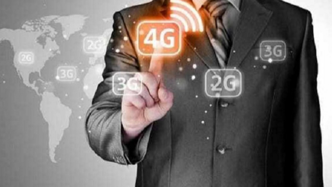 Jaringan 4G.
