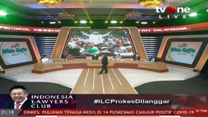Indonesia Lawyers Club, Selasa 17 November 2020.