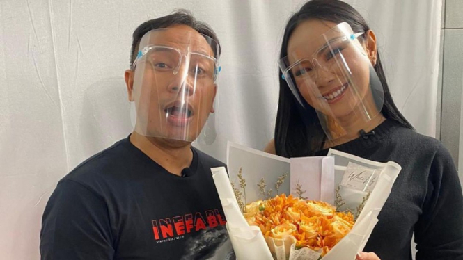 Vicky Prasetyo dan Kalina Ocktaranny.