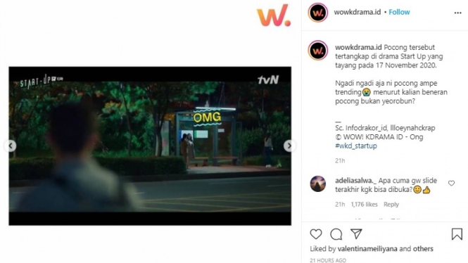 Penampakan pocong di drama korea.