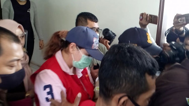 Catherine Wilson dibawa ke Rutan Kelas I Depok.