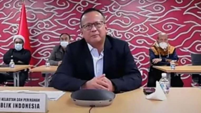 Menteri Kelautan dan Perikanan, Edhy Prabowo.