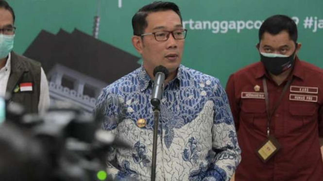 Gubernur Jawa Barat, Ridwan Kamil.