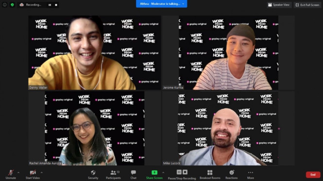 Para pemain serial Work From Home.