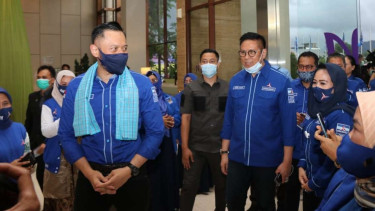 Agus Harimurti Yudhoyono (AHY) di Sumatera Barat