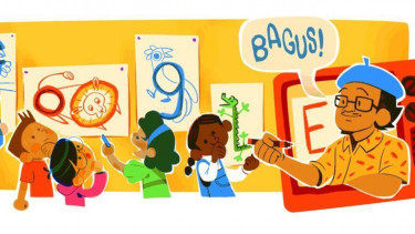 Google Doodle Tino Sidin.