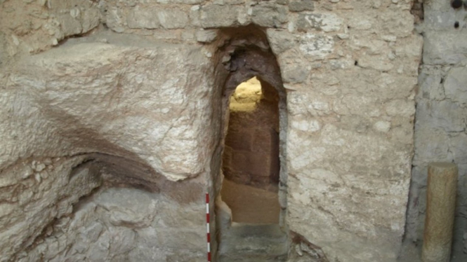 Rumah masa kecil Yesus Kristus di Nazareth, Israel.
