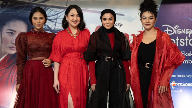 Yura Yunita, Nadin Amizah, Agatha Pricilla, dan Sivia Azizah 