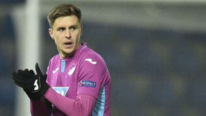 Gelandang Hoffenheim, Christoph Baumgartner.