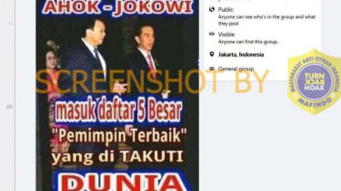 Hoax Jokowi-Ahok masuk 5 besar pemimpin dunia yang ditakuti