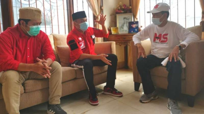 Plt Ketua Umum DPP Partai Soidaritas Indonesia Giring Ganesha Djumaryo