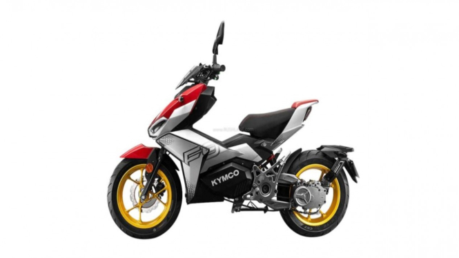 Skuter listrik terbaru Kymco F9.
