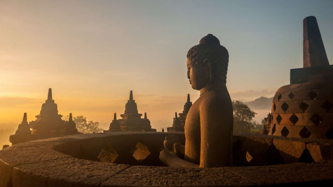 Candi Borobudur.