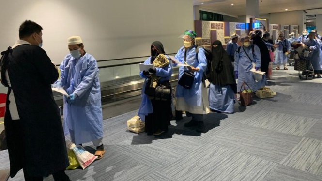 Repatriasi 29 Orang WNI Anggota Jamaah Tabligh dari India