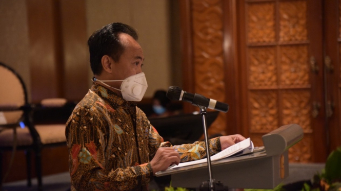 Sekretaris Kementerian Koordinator Bidang Perekonomian, Susiwijono Moegiarso.