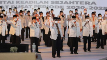 Pengurus PKS yang baru, periode 2020-2025.