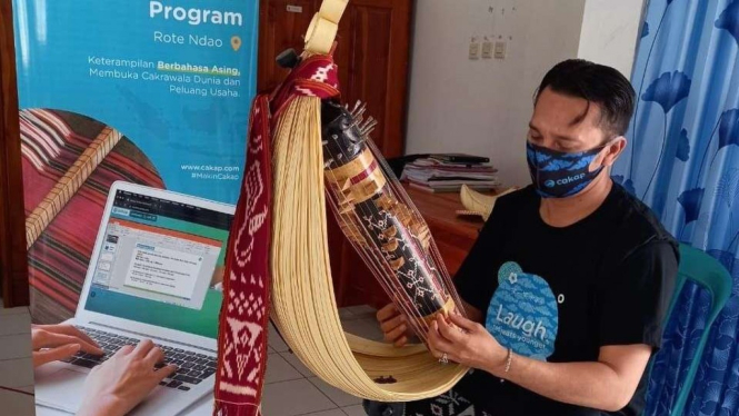 Kegiatan pengembangan potensi ekonomi digital di Sumba.