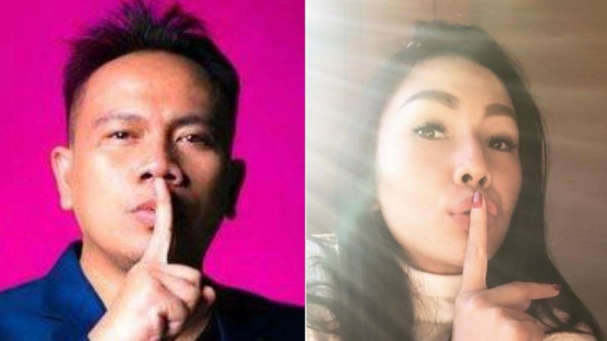 Kalina Oktarani dan Vicky Prasetyo