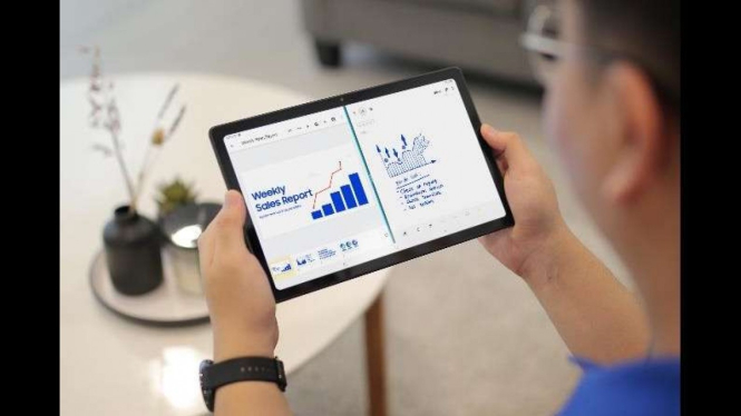Tablet Samsung.