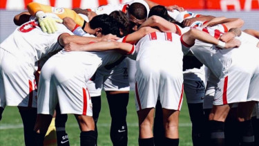 Para pemain Sevilla. 