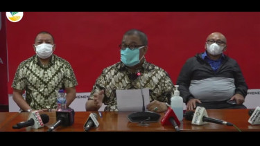 Sekjen Kemensos Hartono Laras.