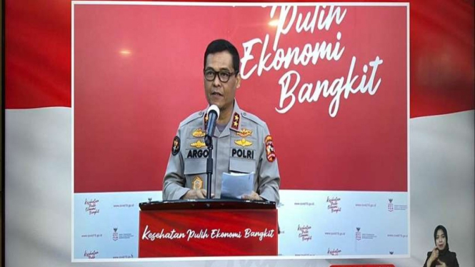 Kadiv Humas Polri Irjen Raden Prabowo Argo Yuwono