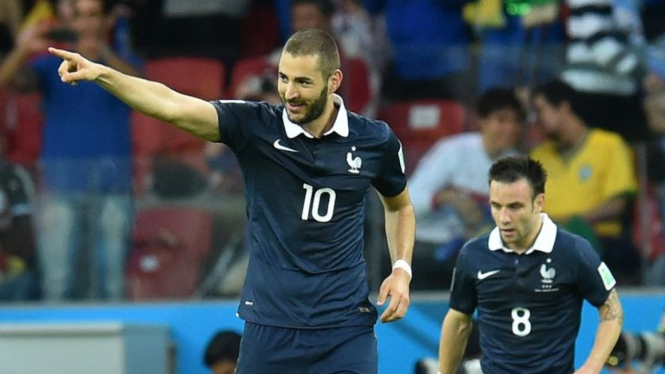 Karim Benzema dan Mathieu Valbuena