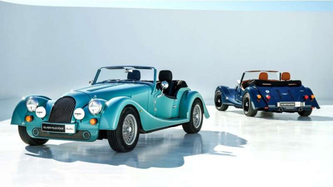 Mobil mewah bergaya klasik dengan teknologi moderen, Morgan Plus Four