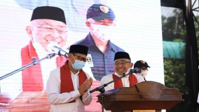 wali kota dan wakil kota Depok terpilih, Mohammad Idris-Imam Budi Hartono