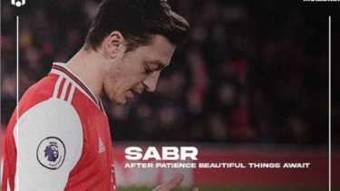 Gelandang Arsenal, Mesut Oezil