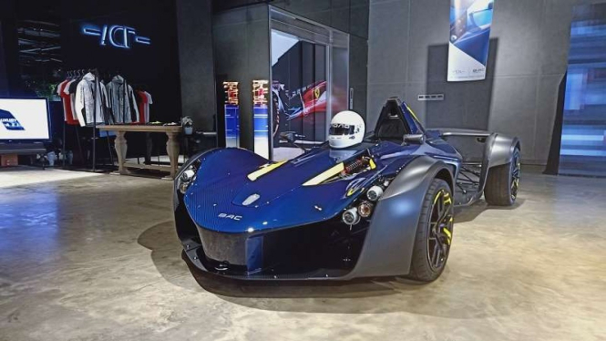 Mobil BAC Mono dijual di Indonesia.