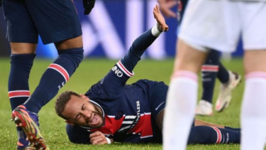 Bintang Paris Saint Germain, Neymar, cedera
