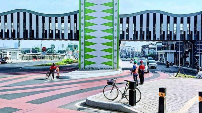 Wajah baru Simpang Senen. 