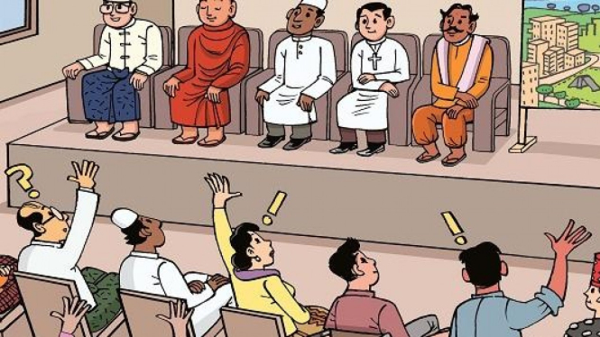 Ilustrasi Keanekaragaman Kepercayaan pada Tuhan (sumber: pixabay.com)