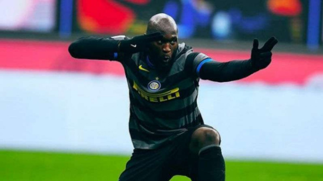 Bomber Inter Milan, Romelu Lukaku.