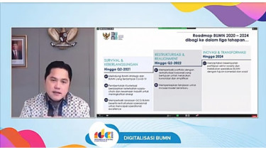 Menteri BUMN Erick Thohir.