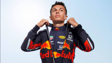 Pembalap F1 asal Thailand, Alexander Albon. 