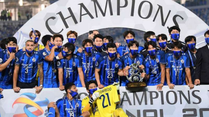 Ulsan Hyundai juara Liga Champions Asia 2020.