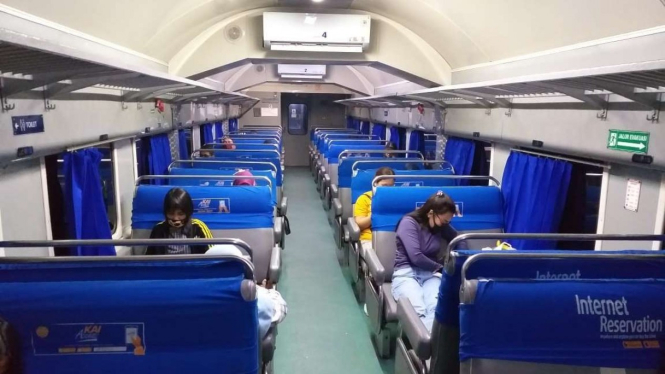 Angkutan kereta Nataru 2020.