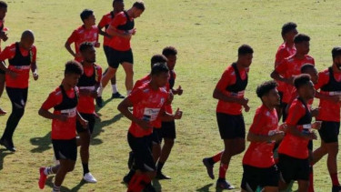 Pemain Persipura Jayapura.