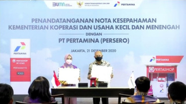 Kerja sama Kemenkop UKM dengan Pertamina
