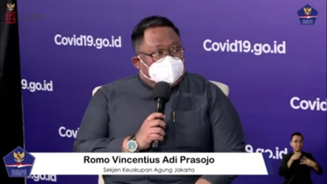 Sekjen Keuskupan Agung Jakarta, Romo Vincentius Adi Prasojo.