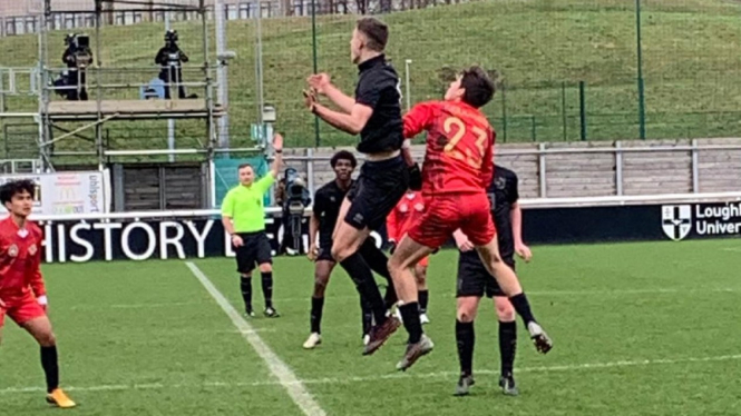 Pertandingan Garuda Select kontra Port Vale U-18