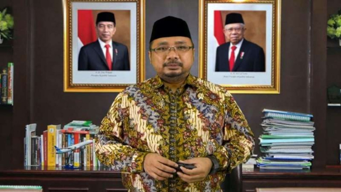 Menteri Agama Yaqut Cholil Qoumas