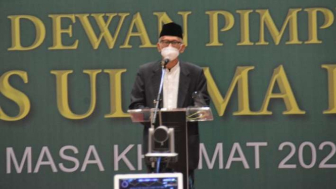 Ketua Umum MUI, KH Miftachul Akhyar.