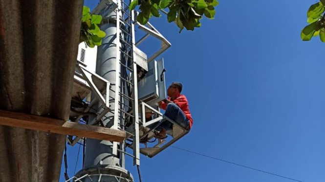 Terhubung Jaringan 4G LTE Telkomsel.